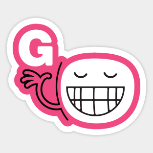 G is whatever you want it to be! Sticker